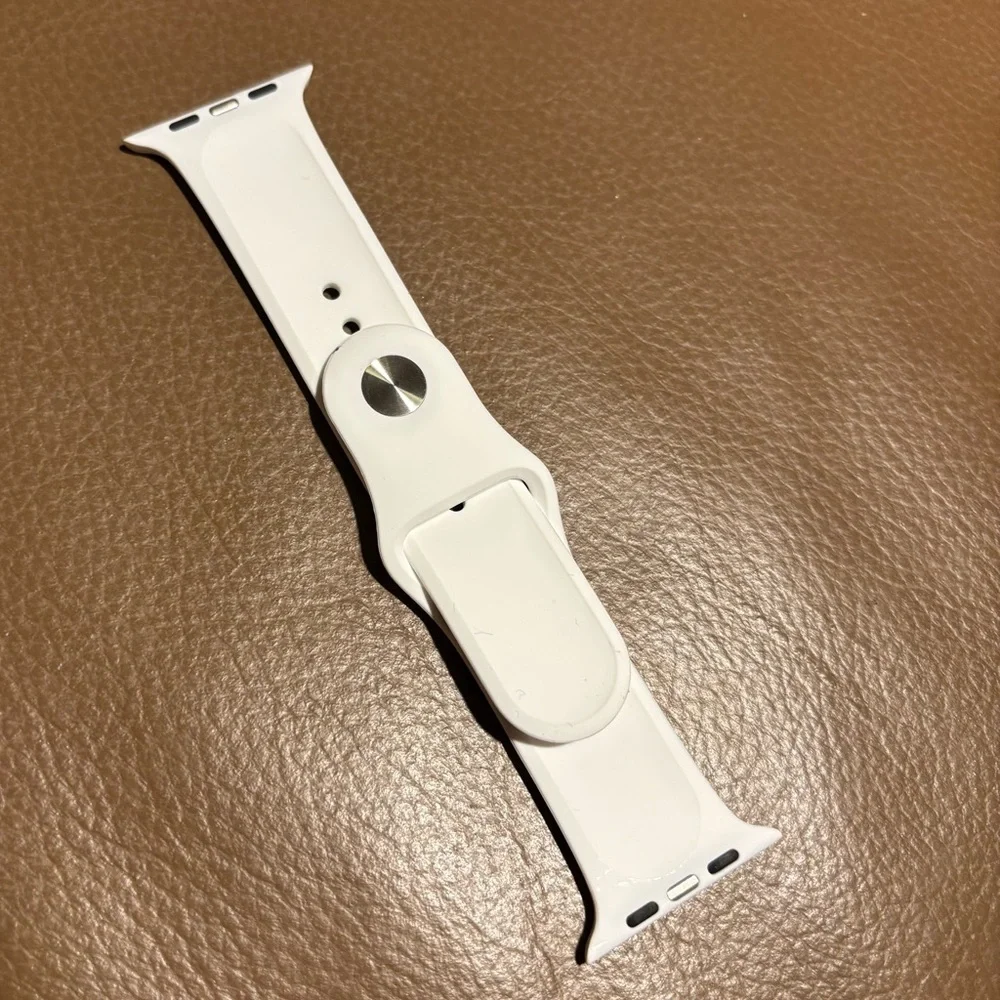 🐾 2 Apple Watch Bands - Paw Prints & Magenta 🐾